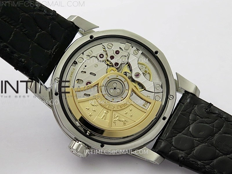 Code 11.59 SS 15210 APSF 1:1 Best Edition Black Dial on Black Leather Strap SA4302 Super Clone